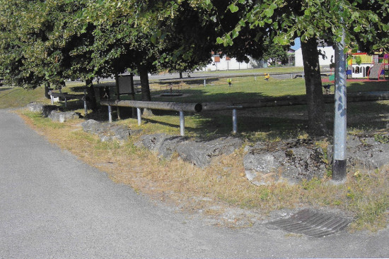 Emplacement de la fontaine