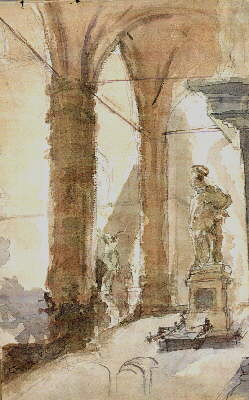 Aquarelle de Florence